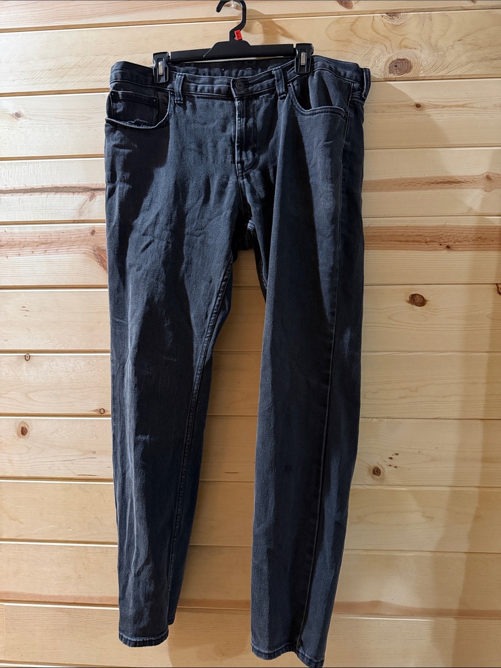 Old Navy Men's Straight Black Jeans